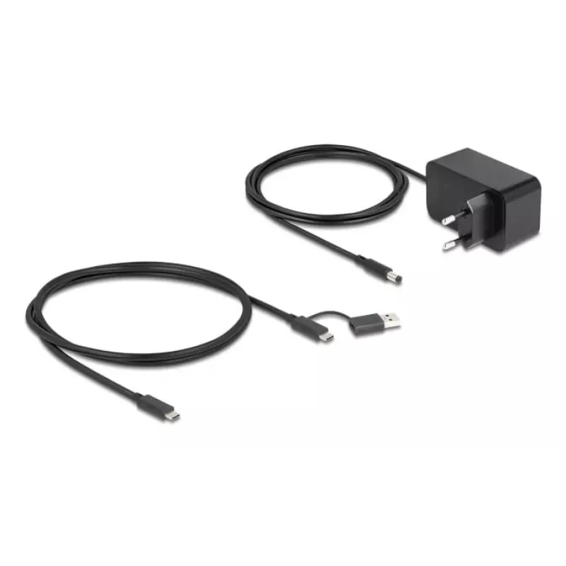 DeLOCK 64326 sąsajų šakotuvas USB 3.2 Gen 2 (3.1 Gen 2) Type-C 10000 Mbit/s juodas