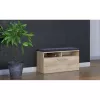 Uždara batų spintelė Top e Shop RIVA SZAFKA SONOMA — Ąžuolo apdaila, 850×460 mm, 16 mm medžio drožlių plokštė