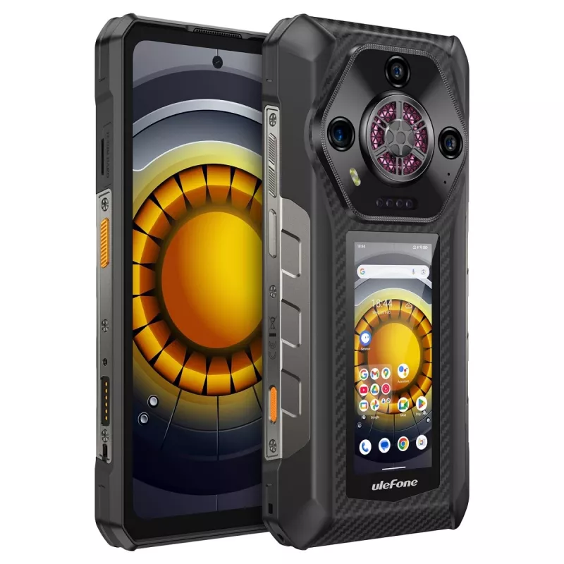 Išmanusis telefonas UleFone Armor 30 Pro 5G, 6,58 col. ekranas, 16 GB RAM, 512 GB atmintinė, juoda