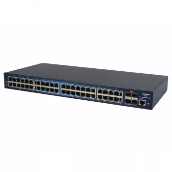 ALLNET 48+4P ALL-SG8652M-10G Ethernet komutatorius 48 x Gigabit + 4 x 10G SFP+ prievadai, montuojamas į stovą