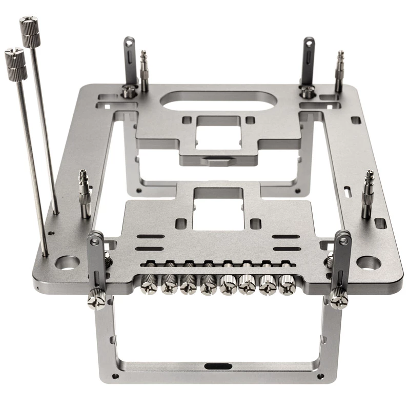 Streacom benchtable BC1 Mini V2 titan — kompaktiškas bandymų stendas su ATX suderinamumu