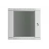 Prie sienos montuojamas tinklo stovas LANBERG WF01-6412-10S, 12U, 19 colių, 600×450×640 mm, IP20, 60 kg
