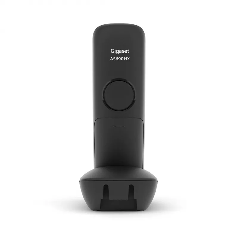 Analoginis / DECT telefonas Gigaset AS690HX belaidis ragelis Skambintojo ID juoda