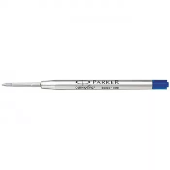 Parker Quinkflow rašiklio šerdelė F mėlyna Ballpoint Pen (lizdinė pakuotė)