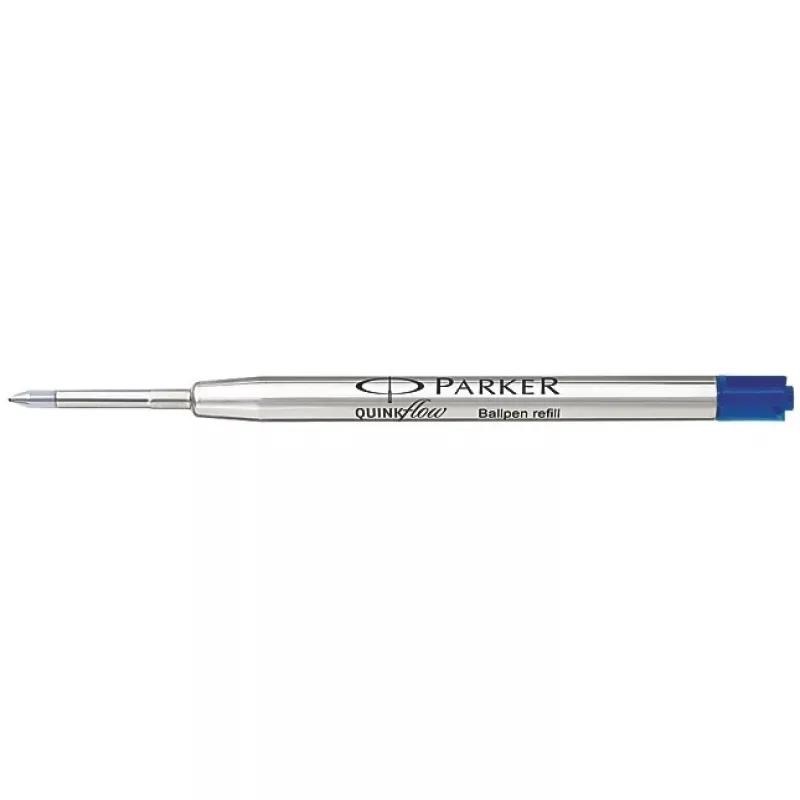 Parker Quinkflow rašiklio šerdelė F mėlyna Ballpoint Pen (lizdinė pakuotė)