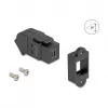 DeLOCK 67154 kabelių lyčių keitiklis Mini DisplayPort DisplayPort Juoda