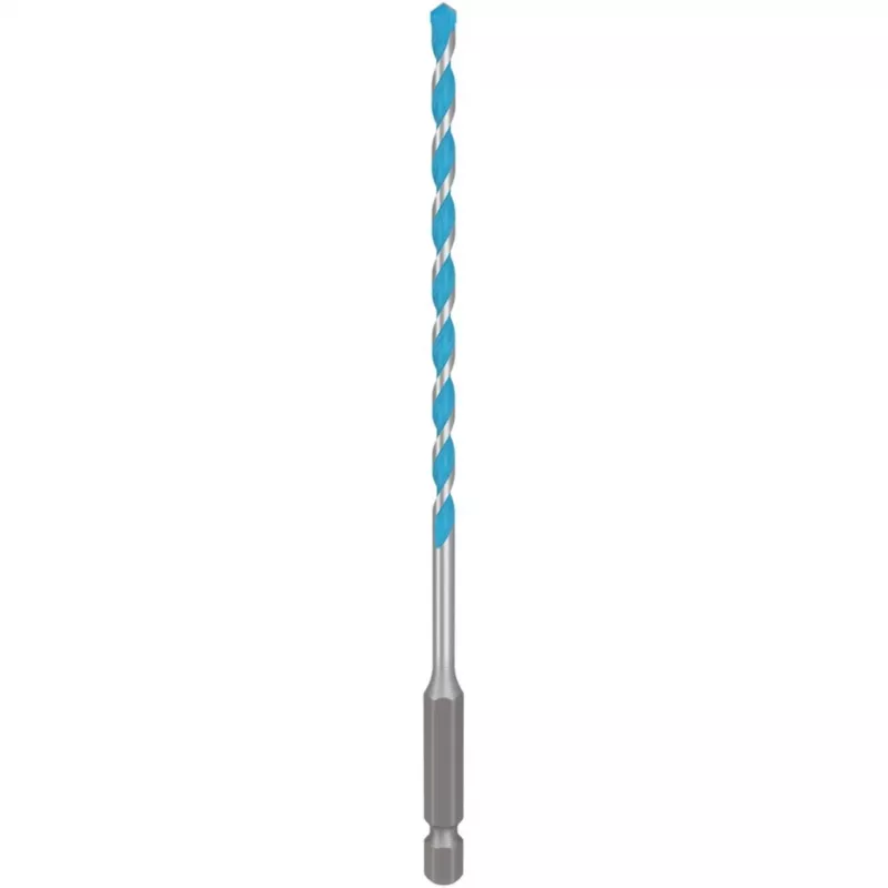 Grąžtas Bosch Expert HEX-9 Multi Construction 4 mm — SDS tipo šešiabriaunis kotas mūrijimui ir kelių medžiagų gręžimui