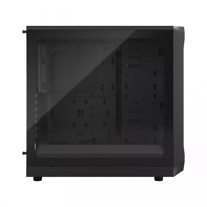 Fractal Design Focus 2 RGB Grūdinto stiklo vidutinis bokštas ATX PC korpusas - juodas