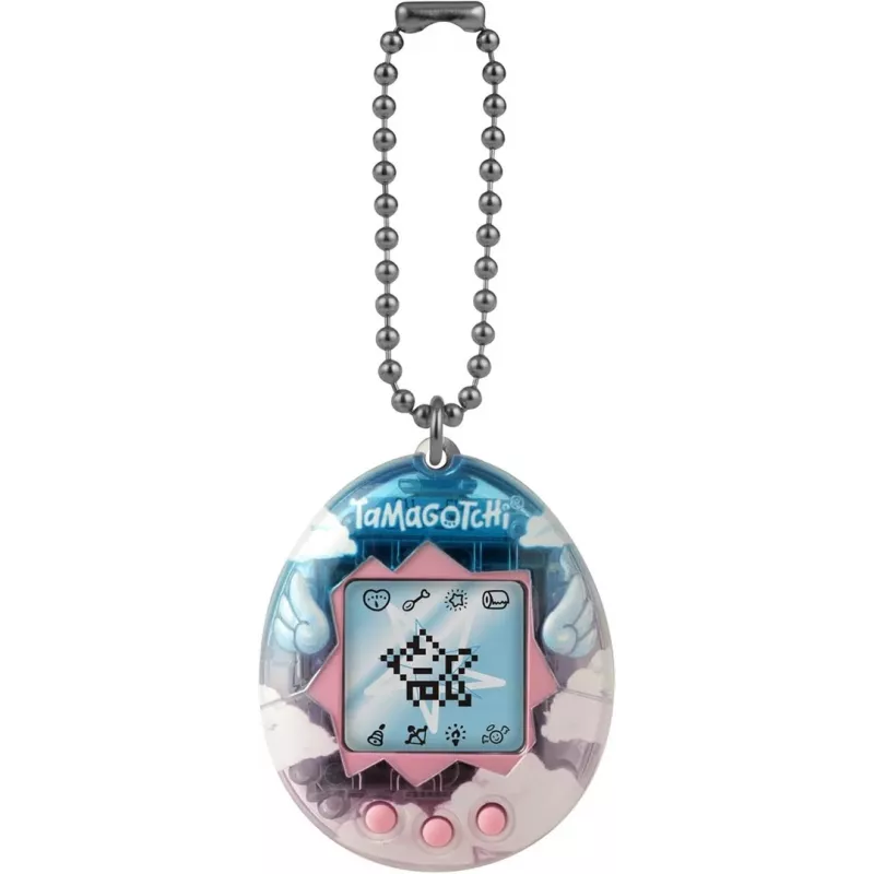 Nešiojamasis skaitmeninis augintinis Bandai TAMAGOTCHI DREAMY ANGEL modelis 42994 — virtualus palydovas, rankinis elektroninis žaislas
