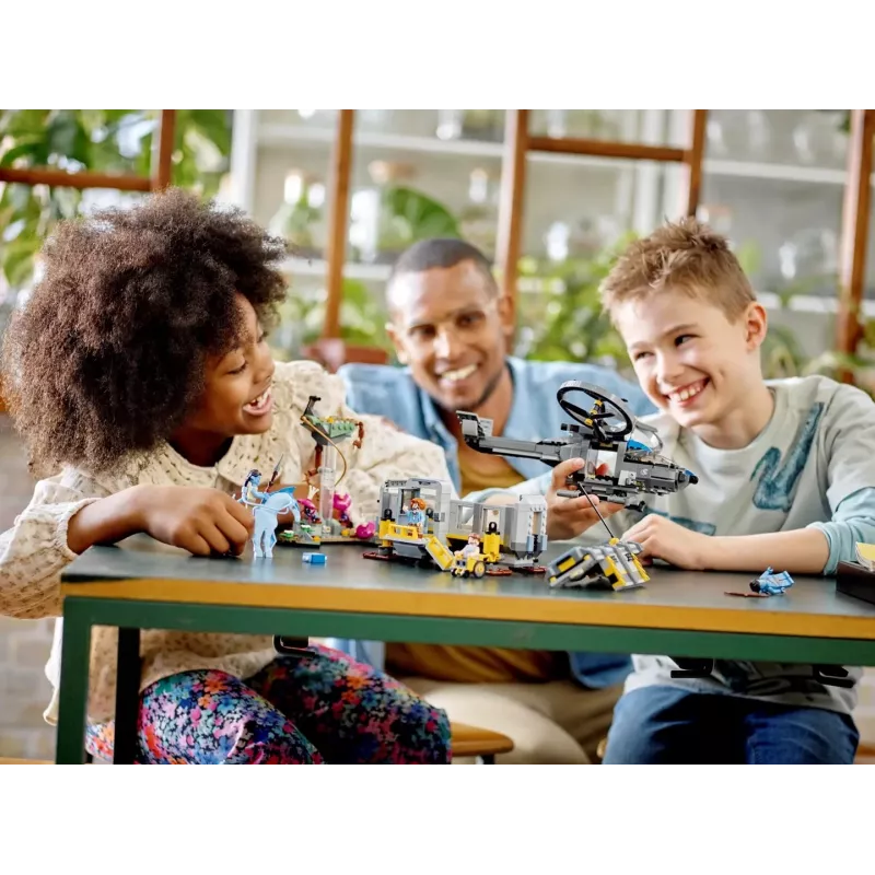 LEGO Avatar Plaukiojantys kalnai: 26 vieta ir RDA Samson rinkinys 75573, įvairių spalvų