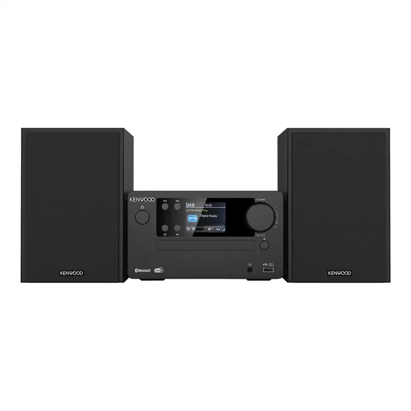 Kenwood M-725DAB-B namų garso mikrosistema 25 W juoda (M725DABB)