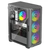 Korpusas|XILENCE|ATX/micro ATX/Mini-ITX|Juodas|Midi Tower|PC|XG161