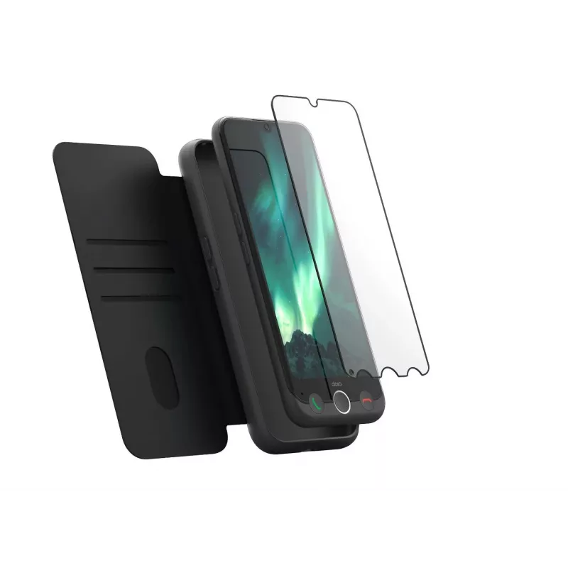 Išmanusis telefonas Doro Aurora A30 Plus — 6,1 colio ekranas, 128 GB, 50 MP dviguba kamera, Android 14