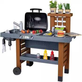 Garten Kitchen, Žaidimų virtuvėlė pilka/ruda