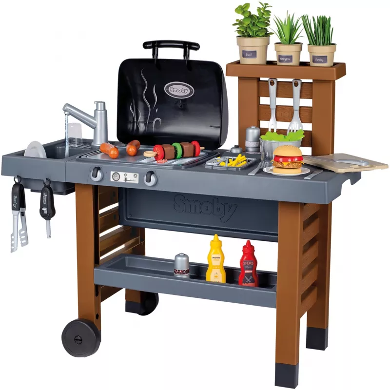 Garten Kitchen, Žaidimų virtuvėlė pilka/ruda