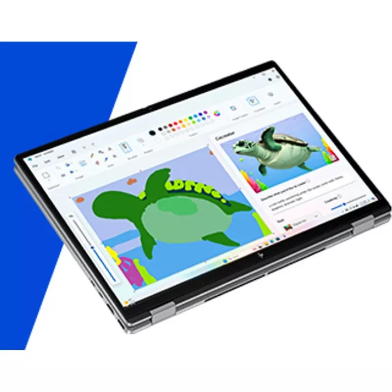 HP OmniBook BZ8K9EA 16 nešiojamas kompiuteris - 4,8 GHz 40,6 cm - 512 GB SSD - 16 GB RAM - jutiklinis ekranas - Windows 11 Home (BZ8K9EA#ABD)