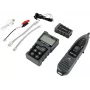 UTP/STP kabelių testeris A-LAN NI057 su PoE aptikimu, kabelio ilgio matavimu, RJ-45 palaikymu, LCD ir LED indikatoriais