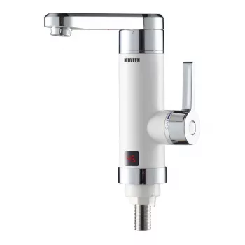 Momentinis vandens šildytuvas NOVEEN IWH460 4600W 220–240V, betalės taškinio naudojimo, 2,5 l/min, IPX4, LED ekranas