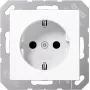 Kištukinis lizdas Jung A 520 WW, CEE 7/3, 250 V, 16 A, balta, duroplast