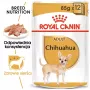 Šlapias šunų maistas Royal Canin Chihuahua Adult pakelis 85 g — paukštiena, suaugusiems čihuahua 1–1,9 kg