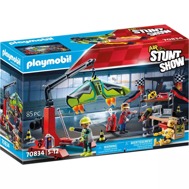 70834 Air Stuntshow Servicestation, konstrukcinis žaislas