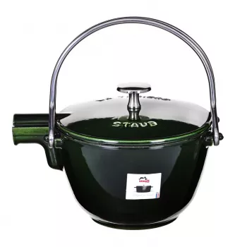 Staub apvalus arbatinukas