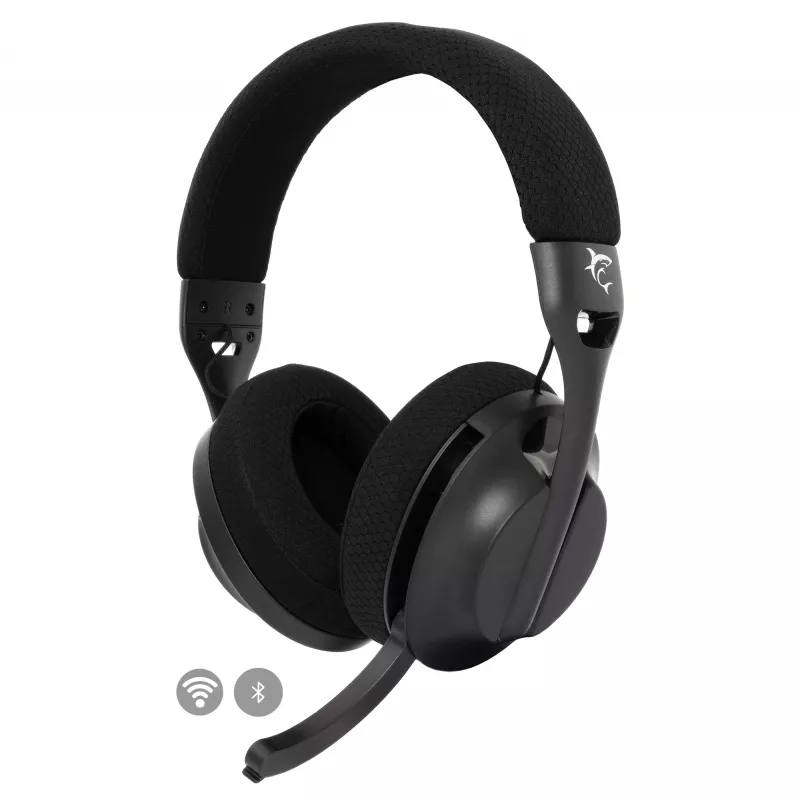 Ausinės White Shark WGH-2441 Falcon Juoda