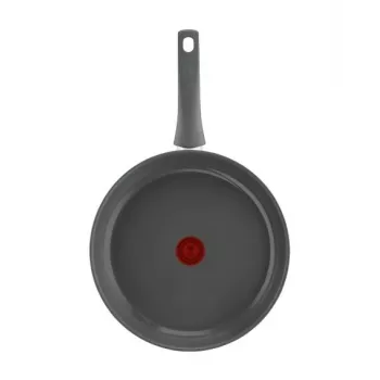 Keptuvė Tefal C4260643, 28 cm skersmuo, tinkama indukcijai, fiksuota rankena, pilka