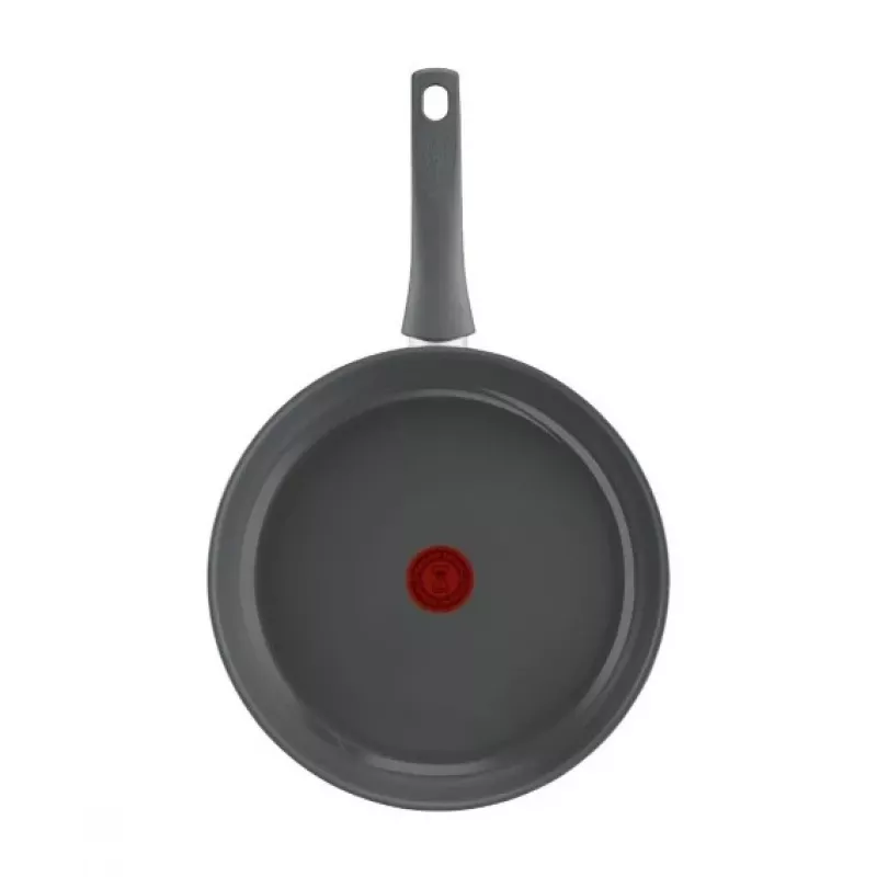 Keptuvė Tefal C4260643, 28 cm skersmuo, tinkama indukcijai, fiksuota rankena, pilka