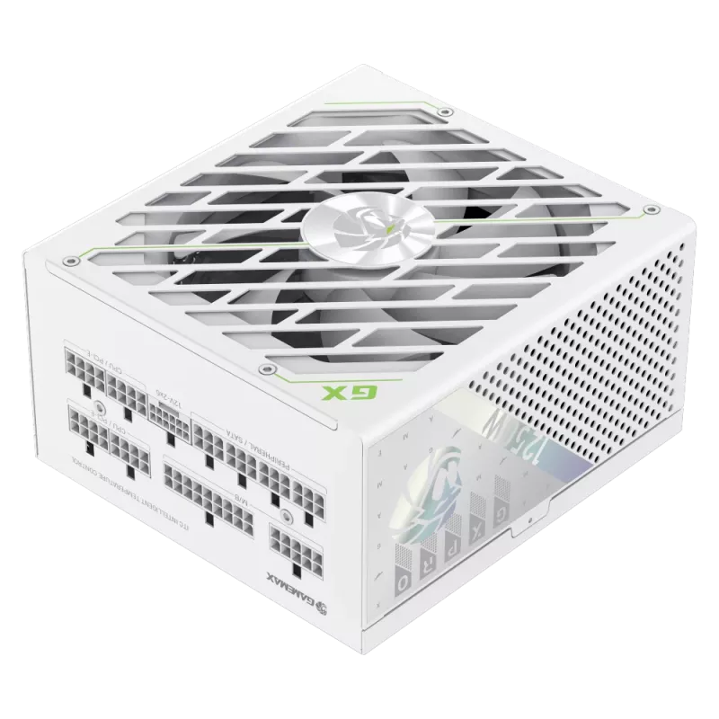 Gamemax maitinimo blokas, 80 PLUS, Gold | GX PRO 1250G WH | 1250 W