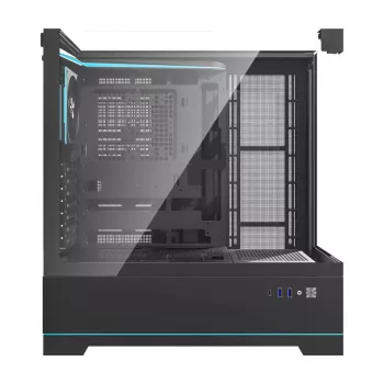 Darkflash DY450 PRO kompiuterio korpusas (juodas) + 1 ventiliatorius