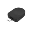 Fiksuotas USB-C įkrovimo adapteris Samsung Galaxy Watch FIXDW-SAP-BK juodas