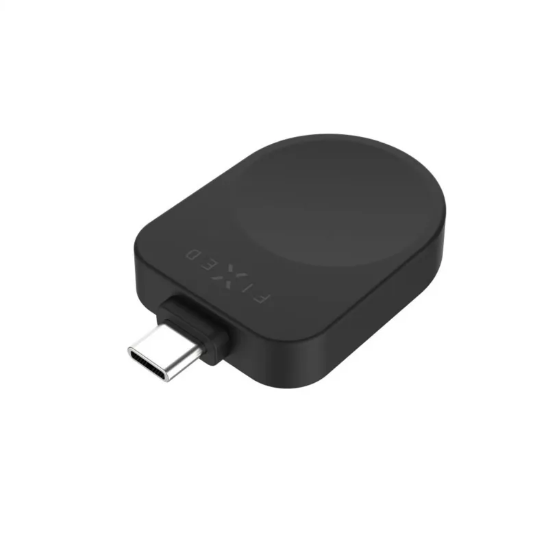 Fiksuotas USB-C įkrovimo adapteris Samsung Galaxy Watch FIXDW-SAP-BK juodas