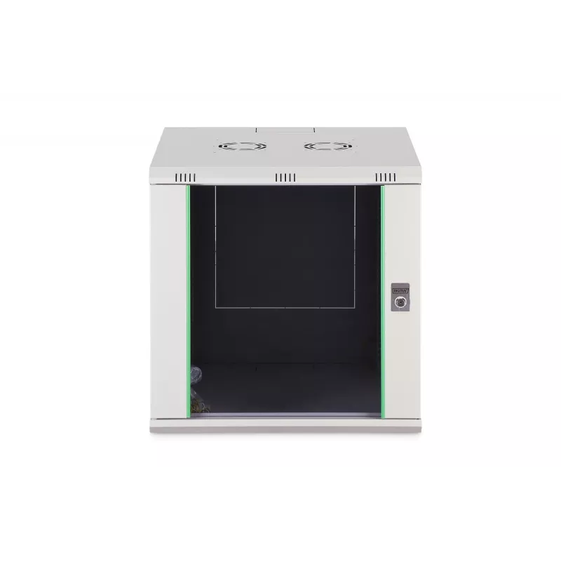 Sieninis stovas DIGITUS Dynamic-N 12U 600x600 mm IP20, raktinis užraktas, kabelių valdymas, nesumontuotas