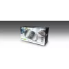 Radijo laikrodis Muse M-170CMR — skaitmeninis radijo laikrodis, 1,2 colio LED ekranas, FM, AC 230V, AAA atsarginė baterija, veidrodinis/baltas