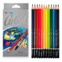„Colorino Artist“ akvareliniai pieštukai, 12 spalvų ir teptukas