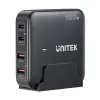Unitek stalinis įkroviklis P1229ABK01-EU 100W su 2× USB-A ir 2× USB-C