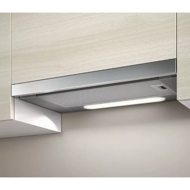 Elica ELITE14 LUX GRIX/A/60 įmontuojamas sidabrinis, nerūdijantis plienas 336 m³/h