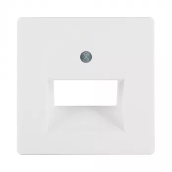 Sieninė plokštė / jungiklio dangtelis Berker 14096089 — Balta plastikinė, 10 vnt. pakuotė