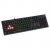 Mechaninė žaidimų klaviatūra SAVIO STYX Outemu Blue Hot-Swap RGB USB QWERTY US International juoda 104 klavišų pilno dydžio