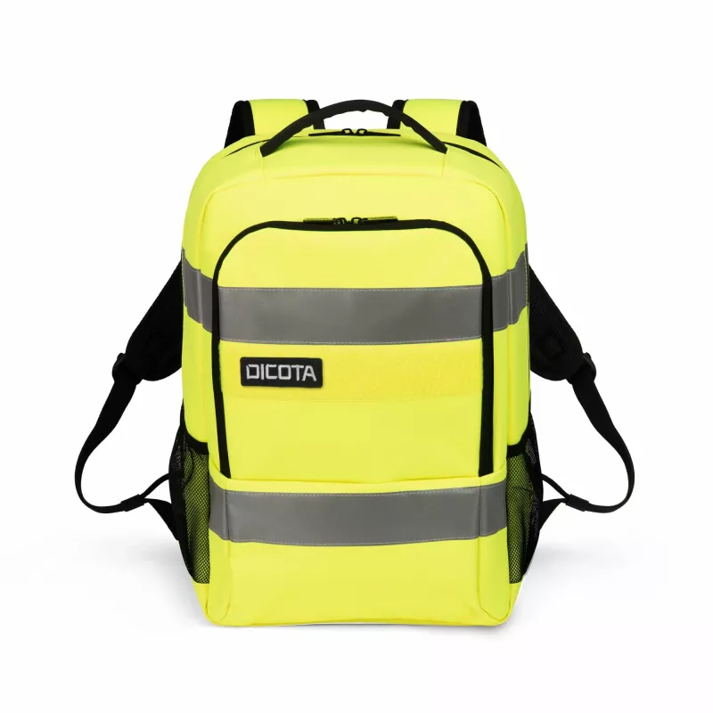 Kuprinė DICOTA P20471-17 Rucksack juoda pilka geltona
