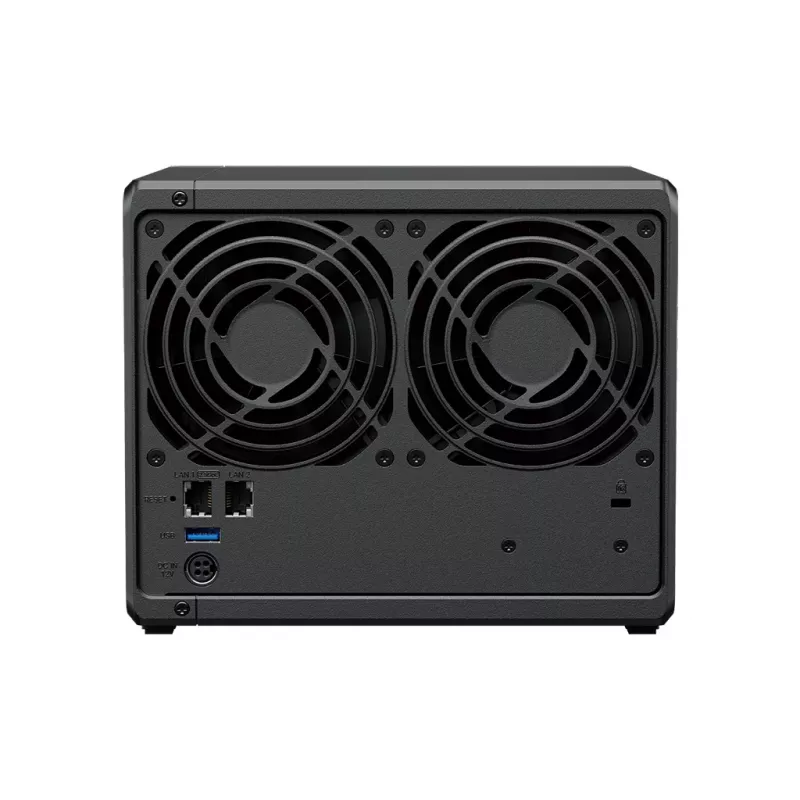 NAS saugojimo serveris SYNOLOGY DS425+ — 4 lizdų, Intel Celeron J4125 2,0–2,7 GHz, 2 GB DDR4, 0 TB, 2,5GbE, 2 M.2 lizdai