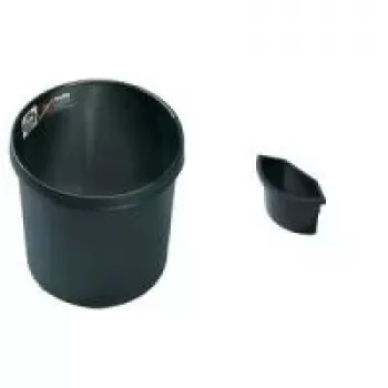 helit Atliekų įdėklas šiukšliadėžei H61064, juodas 2 litrų talpa, pakabinamas, be dangtelio (H6107495)