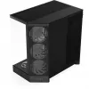 NZXT kompiuterio korpusas H9 Flow RGB+ Midi tower juodas