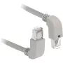 Tinklo kabelis DeLOCK 85871 Cat6a S/FTP 1m Pilkas