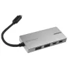 USB 3.1-C adapter SidabrinėSTONE SST-EP09C — USB-C į USB-A jungiamumas, sidabrinė apdaila