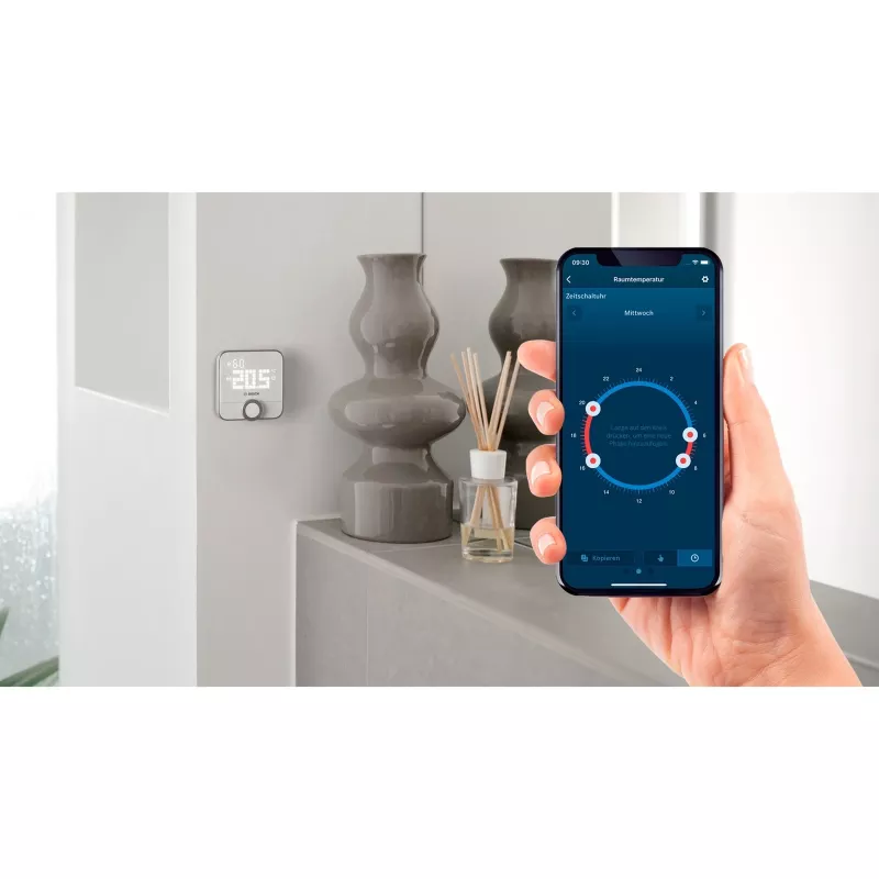 Smart Home - II - kambario termostatas - 230 V, grindinis šildymas