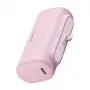 Išorinė baterija Baseus Compact IP 5000mAh 20W (rožinė)