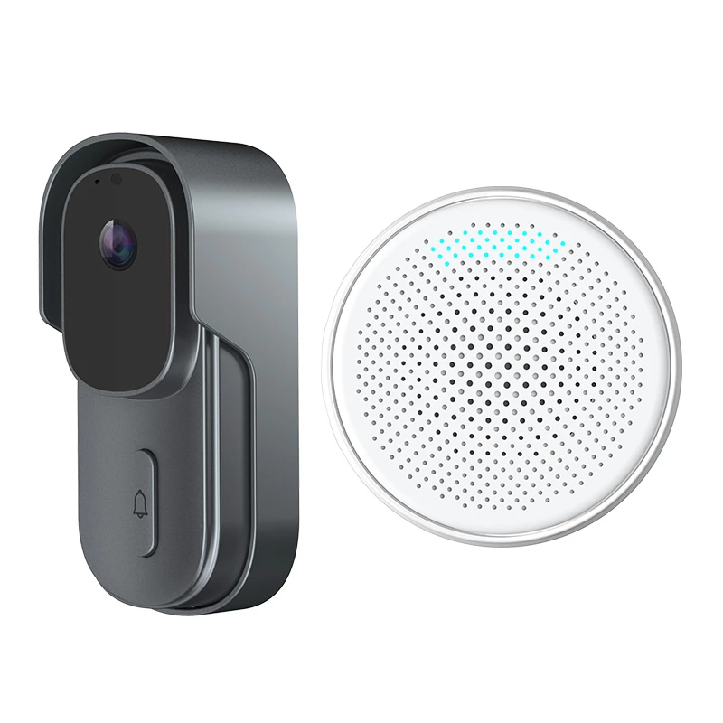 Vaizdo domofonas Extralink SmartLife 1080p 5MP — lauko blokas su 1080p vaizdu ir 5MP jutikliu
