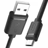 UNITEK Y-C434GBK USB laidas USB 2.0 1,5 m USB A Micro-USB B Juodas
